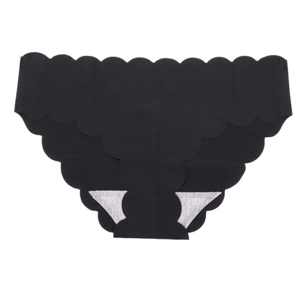 Sissy Scalloped Nylon Panty - Image 6