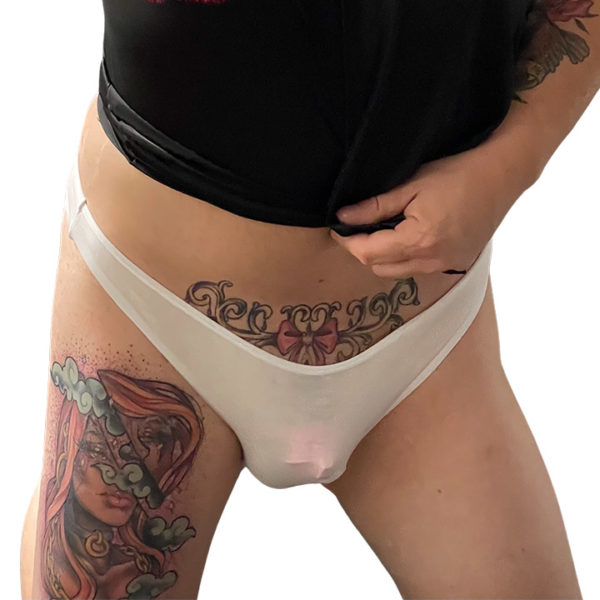 Sissy Heart Lace Panty - Image 17
