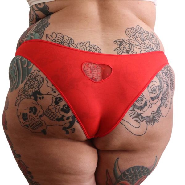 Sissy Heart Lace Panty - Image 10