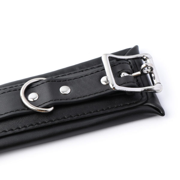 6-Piece Locking Leather Restraint Kit - Image 5