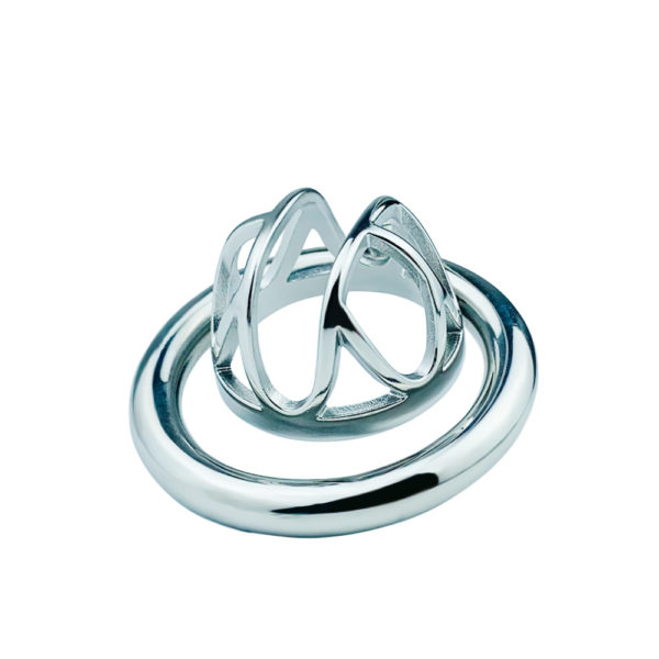 Steel Tiny Chastity Cage (teaser with screw lock) - Image 2
