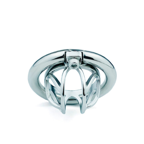 Steel Tiny Chastity Cage (teaser with screw lock) - Image 4
