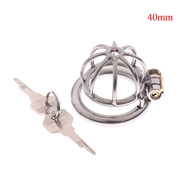 The Gatekeeper Steel Chastity Cage - Image 5
