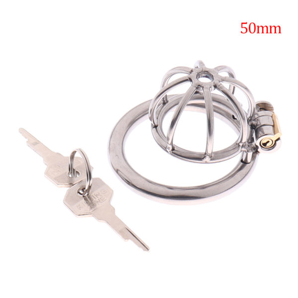 The Gatekeeper Steel Chastity Cage - Image 7
