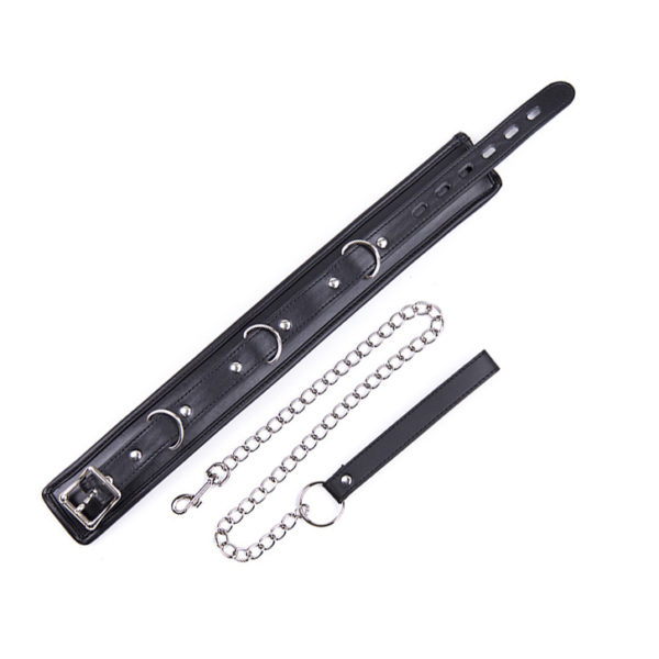 6-Piece Locking Leather Restraint Kit - Image 9