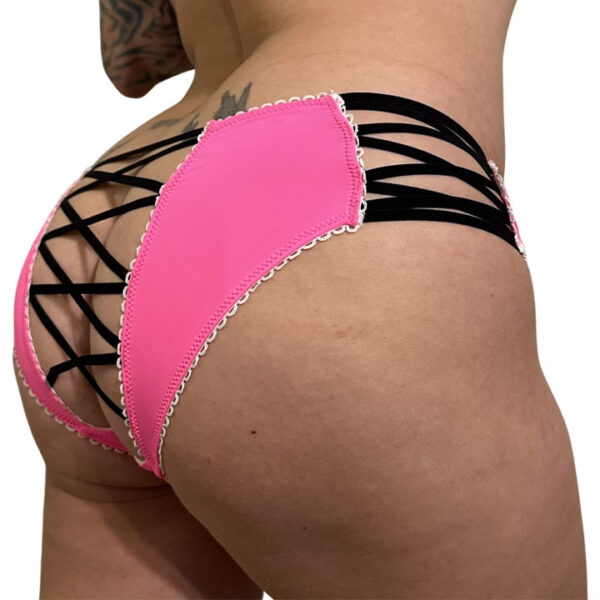 Bite Me Laced Cheeky Panty - Image 8