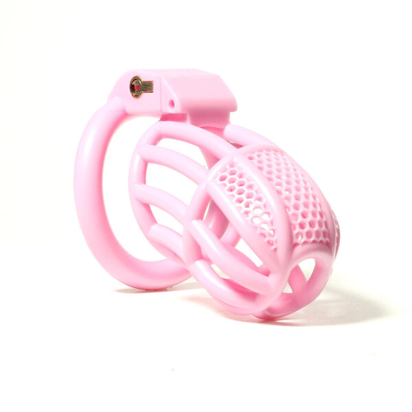 Nylon Mesh Resin Chastity Cage - Image 6