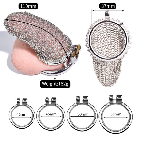 Chainmail Chastity Cage - Image 7