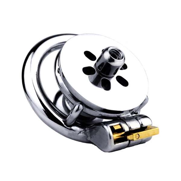 Flathead Flat Chastity Cage with Dildo Attachment - Image 7