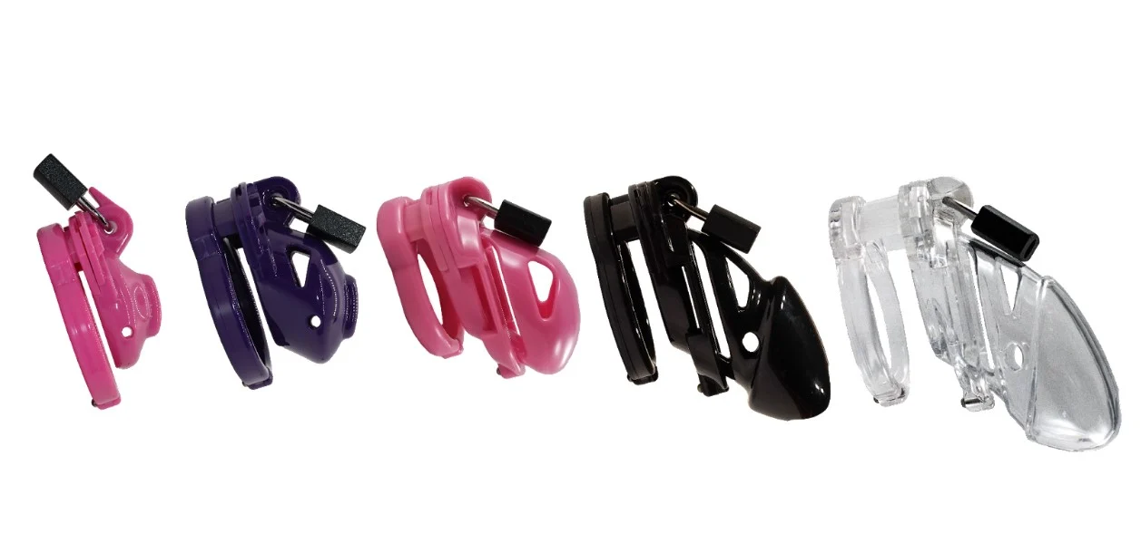 a selection of great chastity cages for chastity training