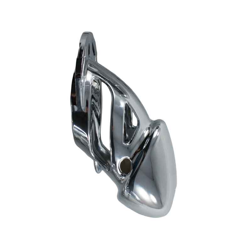 chastity sizing step 2 showing the cock cage